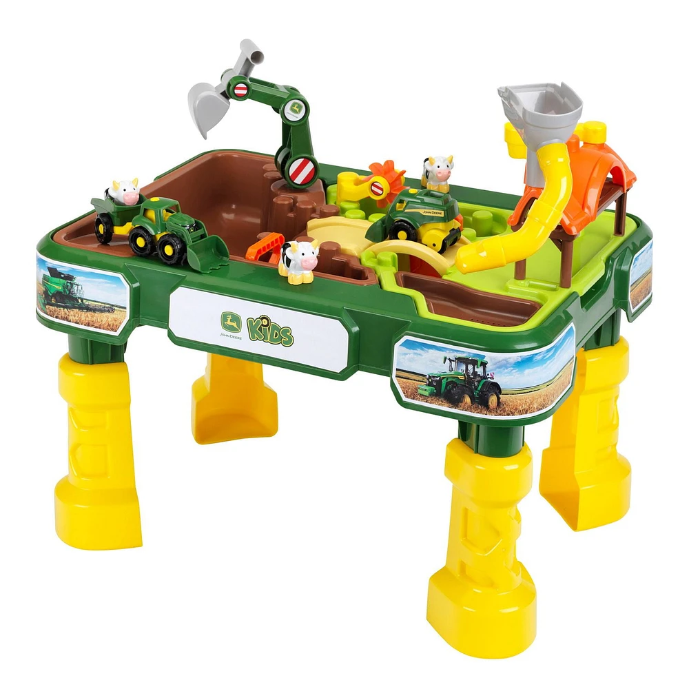 Theo Klein John Deere: Farm and Water Table 2-in-1 Kids Play Table<br>