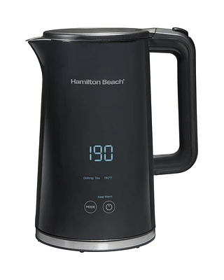 Hamilton Beach 1.7 Litre Cool-Touch Digital Kettle 41033C, 1.7 Liter Capacity