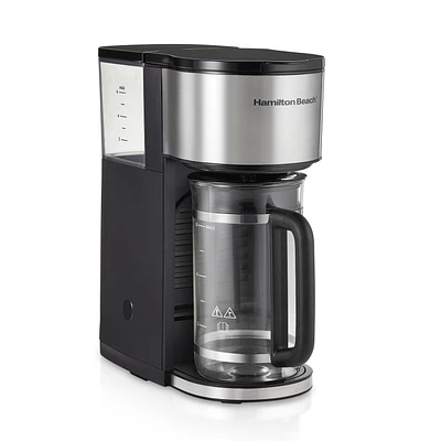 Hamilton Beach Home Barista 7-in-1 Coffee Maker 46251, 6 Cup Carafe