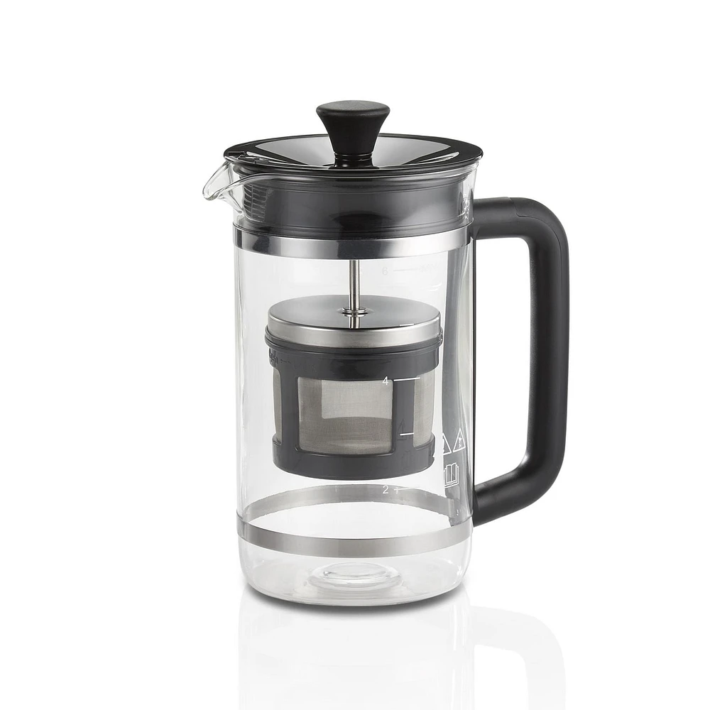 Hamilton Beach Home Barista 7-in-1 Coffee Maker 46251, 6 Cup Carafe