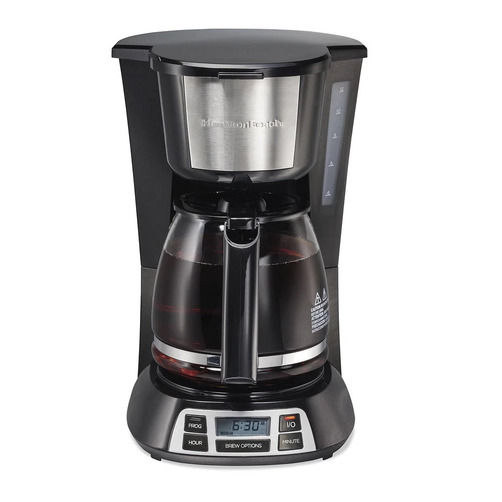 Hamilton Beach Programmable 12 Cup Coffee Maker 49630C