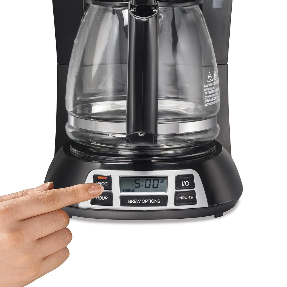 Hamilton Beach Programmable 12 Cup Coffee Maker 49630C