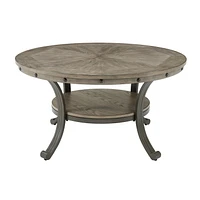 Trager Cocktail Table, Pewter