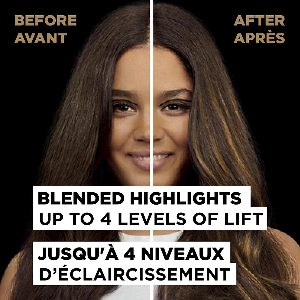 Garnier Olia Highlights Sans Ammoniaque pour Blondes, Résultat Naturel, Avec 60% d'Huiles et de l'Argile, 1 Application Highlights Sans Ammoniaque