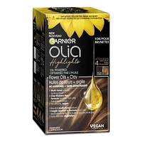 Garnier Olia Ammonia-Free Highlights for Blondes, Natural-looking result, With 60% Oils and Clay, 1 Application, Ammonia-Free Highlights