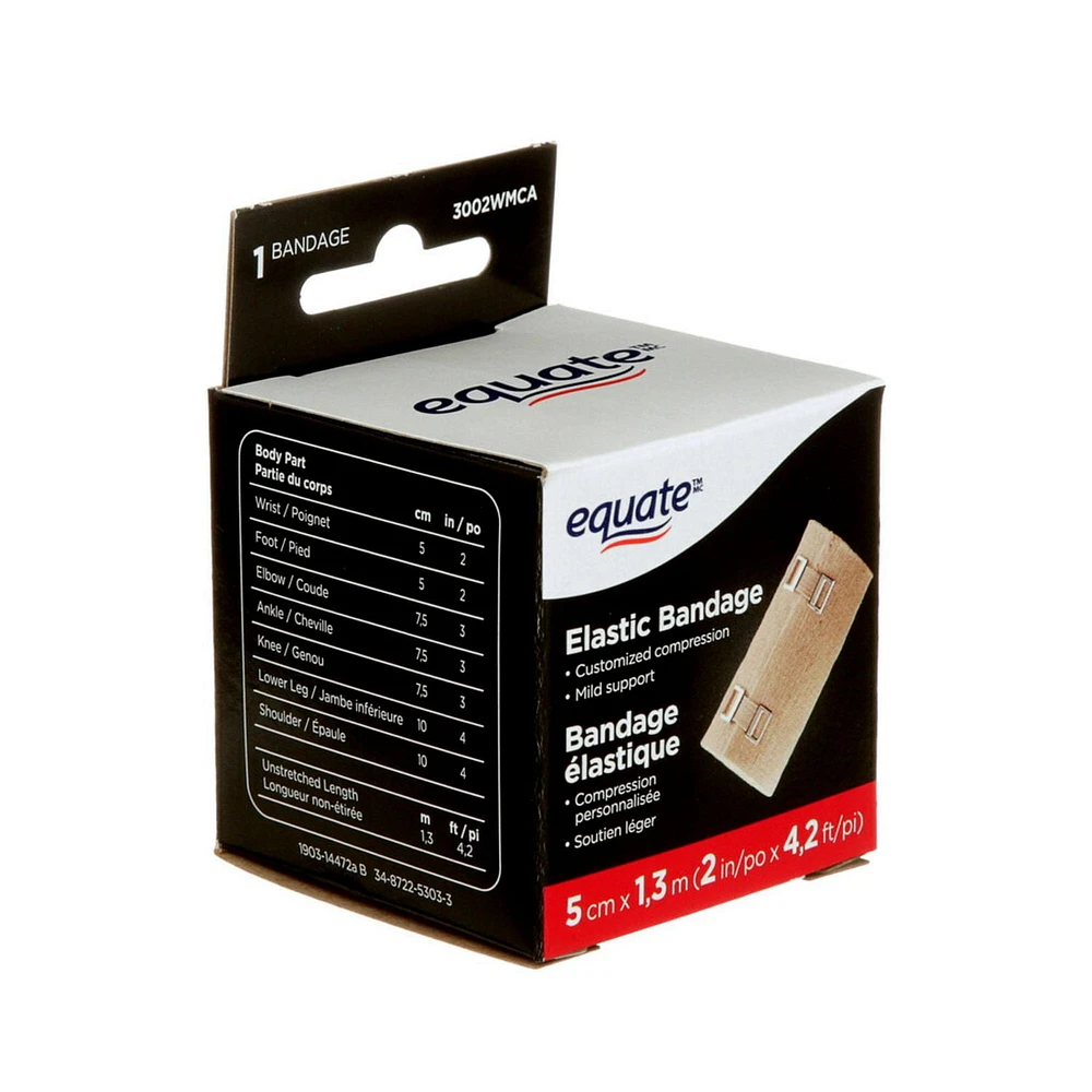 Bandage élastique 3002WMCA Equate(Tm/Mc)