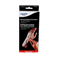 Orthèse pour poignet à attelle réversible 39702WMCA Equate(Tm/Mc) 1 orthèse par paquet