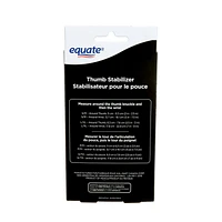 Equate(Tm/Mc) Thumb Stabilizer 39300WMCA, 1 Stabilizer Per Pack