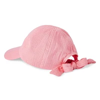 George Toddler Girls' Baseball Cap, Sizes 2T-5T