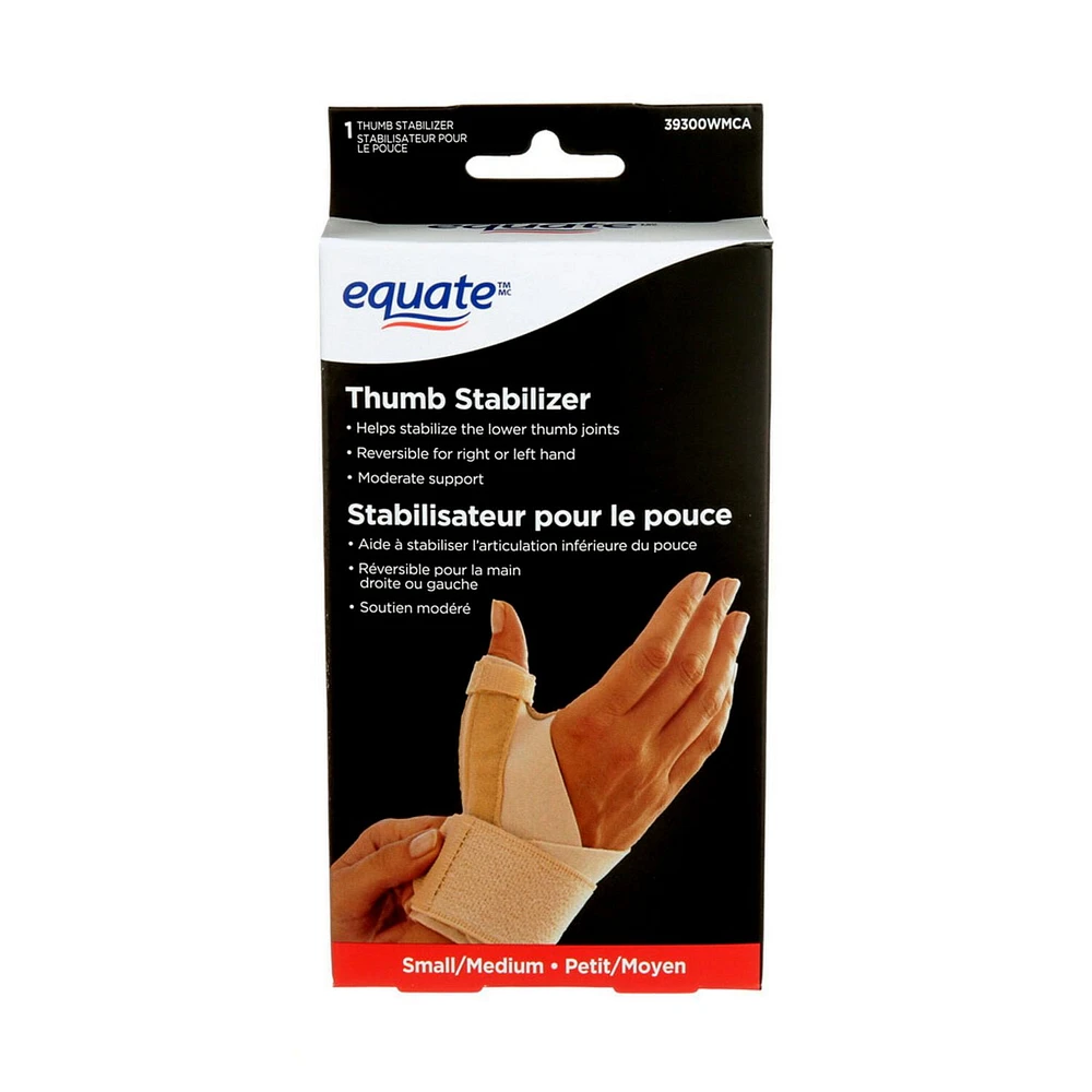 Equate(Tm/Mc) Thumb Stabilizer 39300WMCA, 1 Stabilizer Per Pack