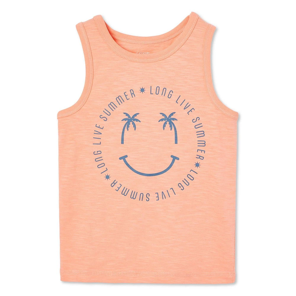 George Toddler Boys' Graphic Tank, Sizes 2T-5T