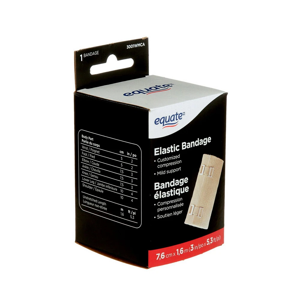 Equate(Tm/Mc) Elastic Bandage 3001WMCA, 1 Roll Per Pack