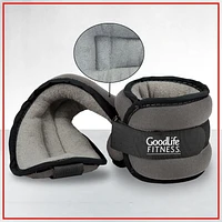 GoodLife FITNESS 5lb Pair Comfort Fit Ankle/Wrist Weights