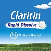 Claritin Rapid Dissolve Allergy Medicine - 24 Hour Non-Drowsy Allergy Medication, Loratadine Antihistamine Pills For Allergy Relief, 30 Tablets