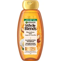 Garnier Whole Blends Shampooing Merveilleux aux Huiles d'Argan et de Camélia du Maroc, Sans Paraben, 370 ml 370 ml