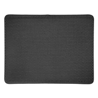 Finn & Winston Recycling Litter Mat - Black