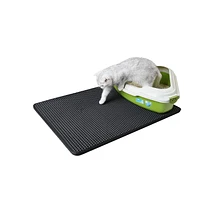 Finn & Winston Recycling Litter Mat - Black