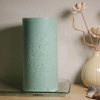 Hometrends 8" MORNING RAIN Scented Pillar Candle