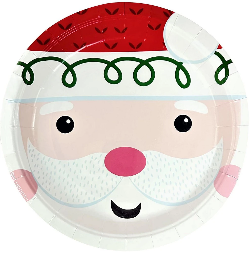 Christmas Paper Plate, 6.87" x 6.87", 12ct