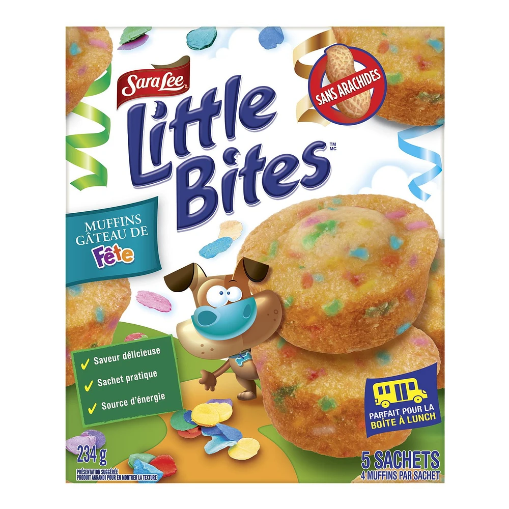 Sara Lee® Little Bites™ Party Cake Muffins, 234 g