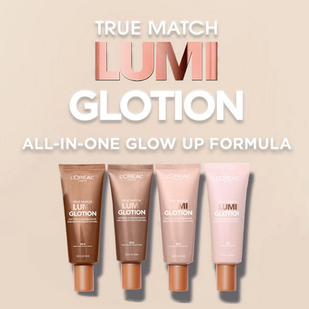 L'Oréal Paris True Match Foundation Lumi Glotion, Natural Glow Enhancing Foundation