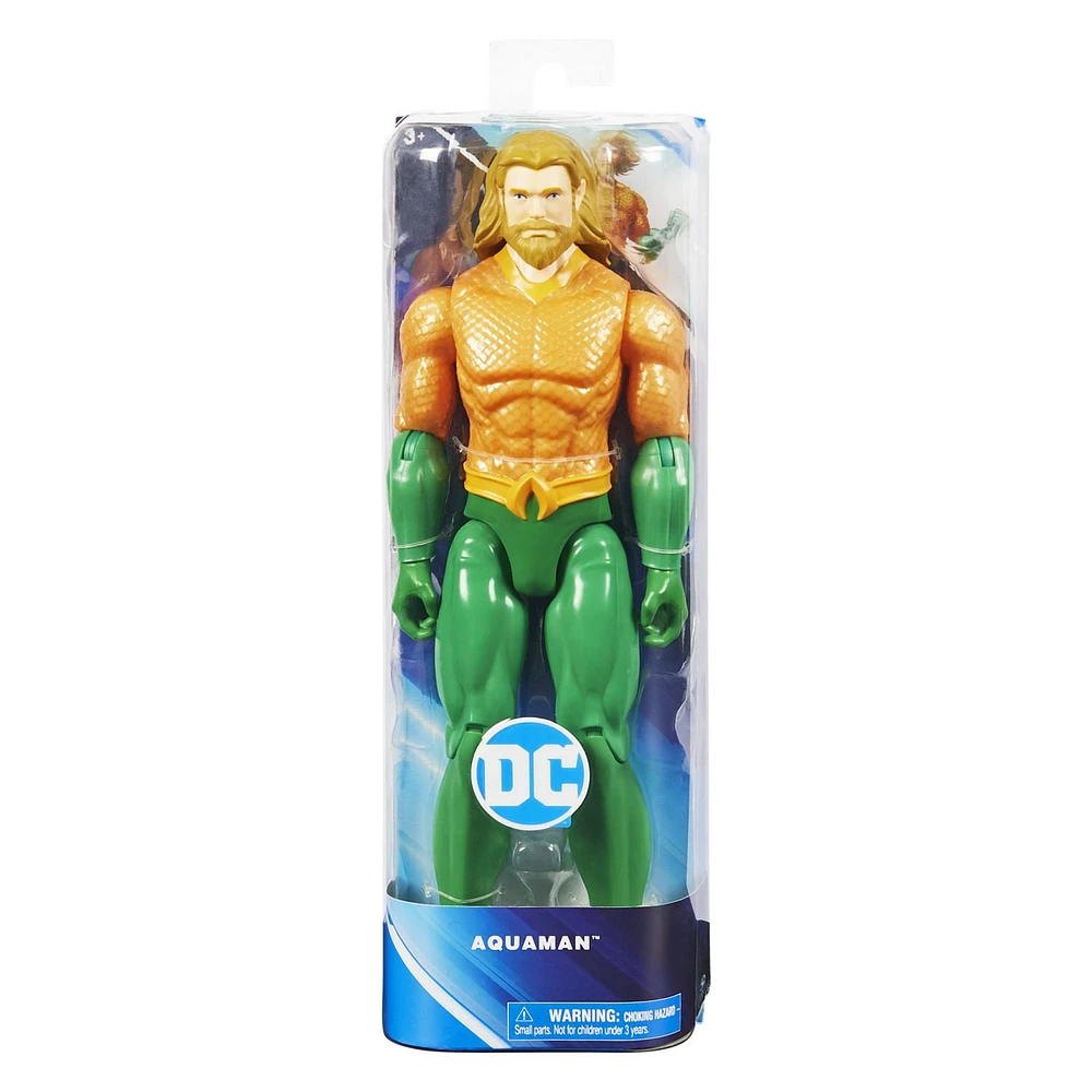 DC Comics 12-inch Aquaman Action Figure, Kids Toys for Boys