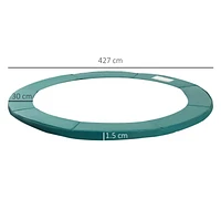 Soozier 14" Trampoline Pad Φ168" Trampolining Replacement Jump Green GYM