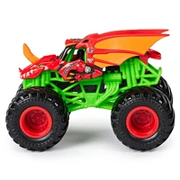 Monster Jam, Official Bakugan Dragonoid Vs. Bakugan Dragonoid Die-Cast Monster Trucks, 1:64 Scale, Kids Toys for Boys Ages 3 and up