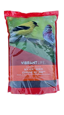 Vibrant Life Nyjer® Seed, 3.8kg, Premium Wild Bird Food.