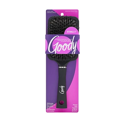 Goody Custom Style Paddle Brush Thick Hair, Paddle Brush