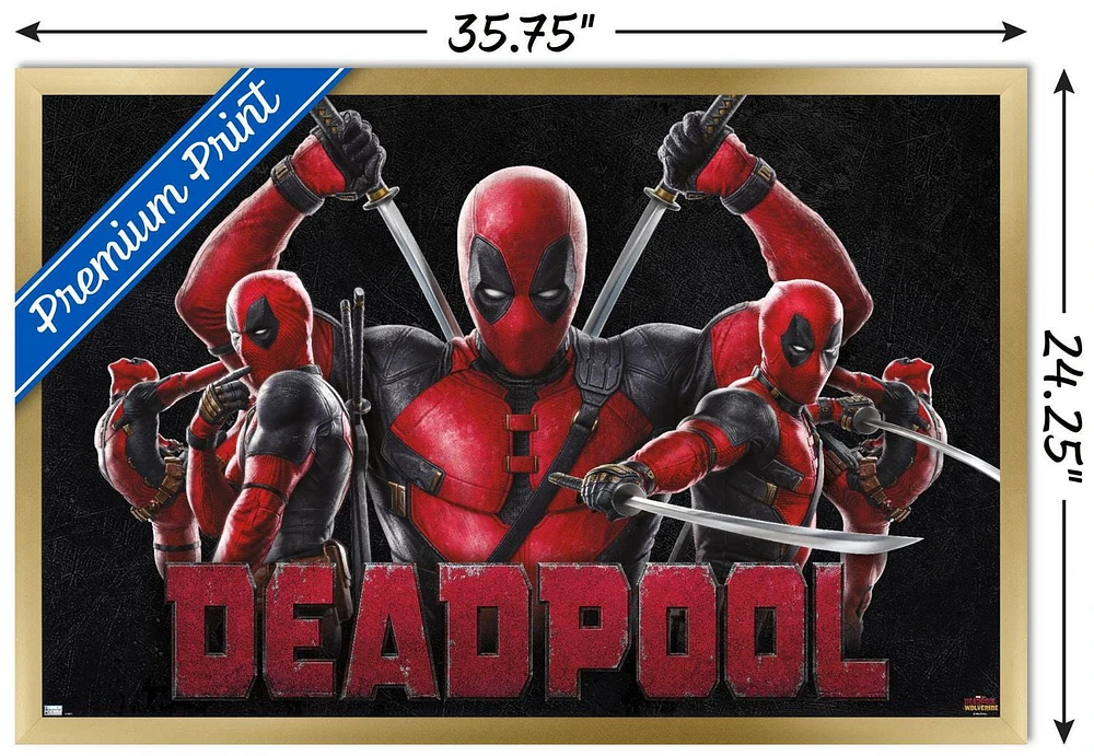 Marvel Deadpool & Wolverine - Wall Poster