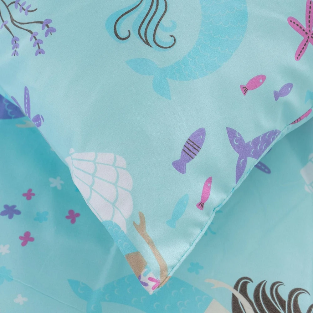 MERMAIDS COMFORTER SET 5PC FULL