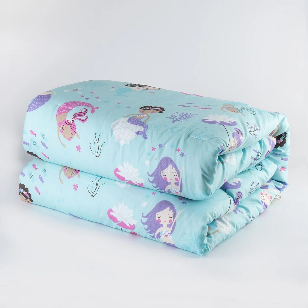 MERMAIDS COMFORTER SET 5PC FULL