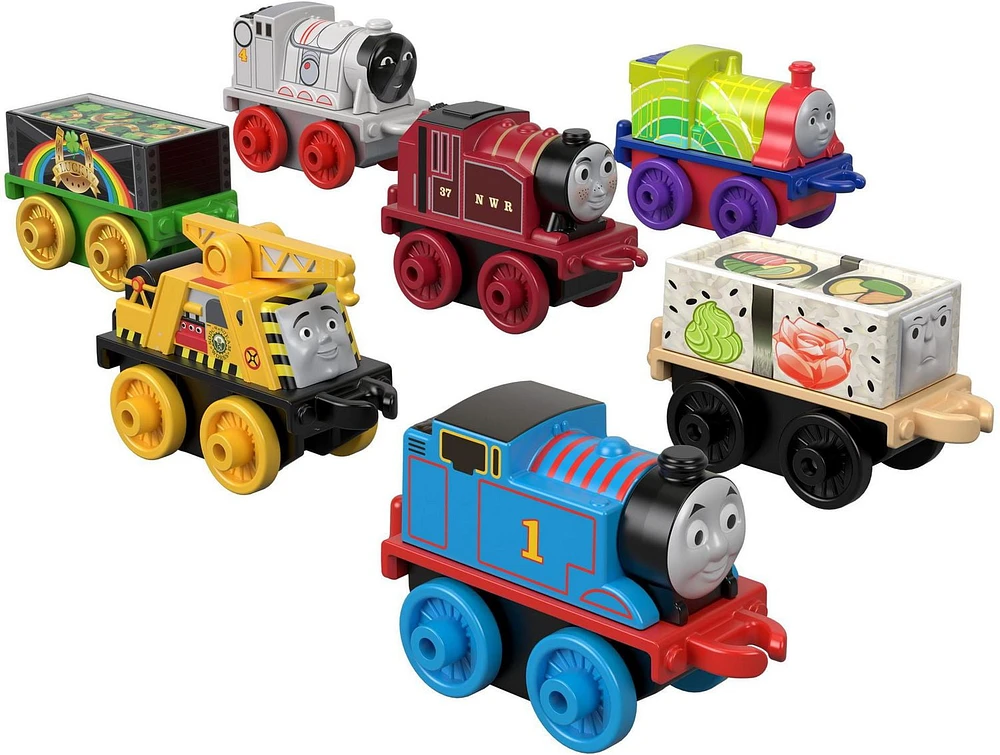 Thomas et ses amis Minis Coffret de 7 locomotives Coffret n° 1