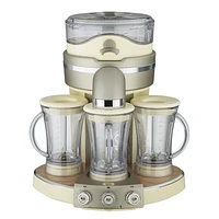 Margaritaville Tahiti Frozen Concoction Maker, Party-Sized Smoothie & Frozen Drink Blender with 3 Blending Jars