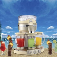 Margaritaville Tahiti Frozen Concoction Maker, Party-Sized Smoothie & Frozen Drink Blender with 3 Blending Jars