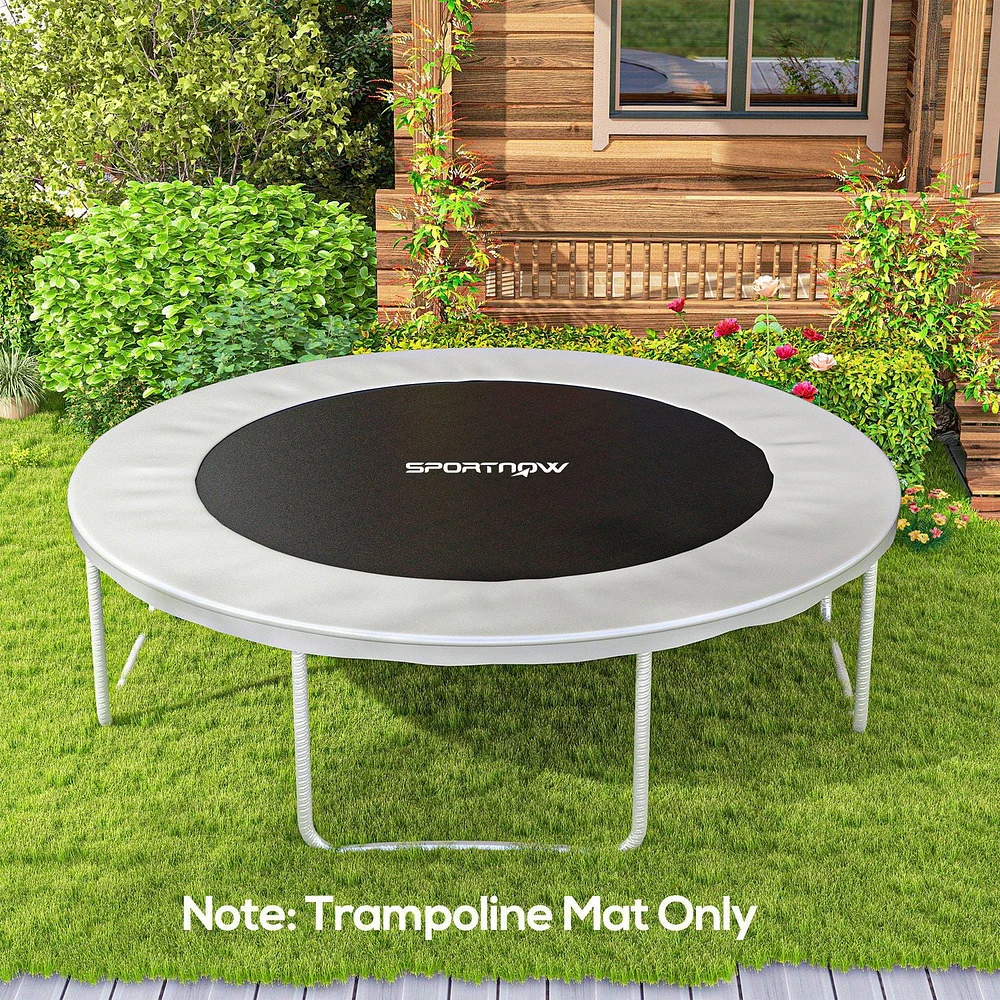 Soozier Replacement Trampoline Mat with 42 V-Hooks, Fits 8ft Trampoline