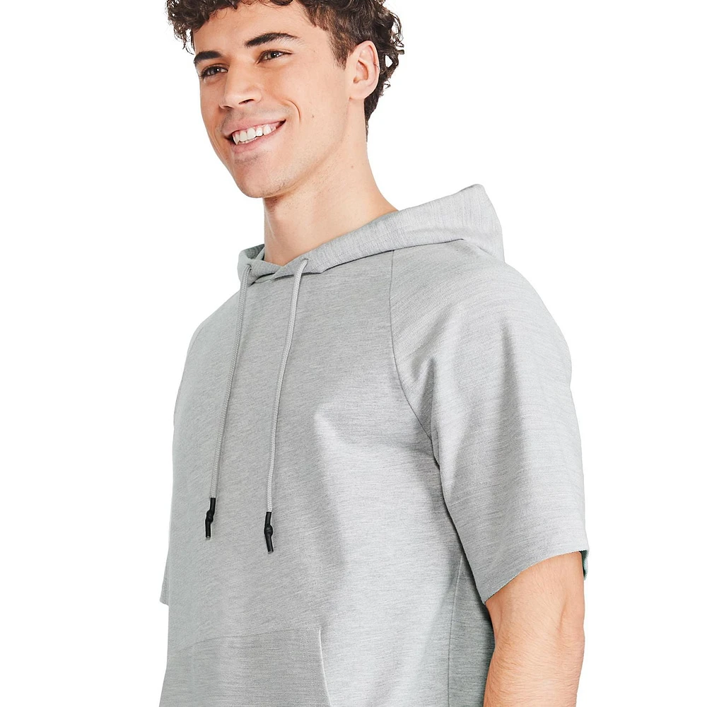 Haut à capuchon en tissu éponge bouclé George pour hommes Tailles P-2XL