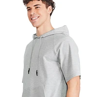 Haut à capuchon en tissu éponge bouclé George pour hommes Tailles P-2XL