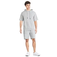 Haut à capuchon en tissu éponge bouclé George pour hommes Tailles P-2XL
