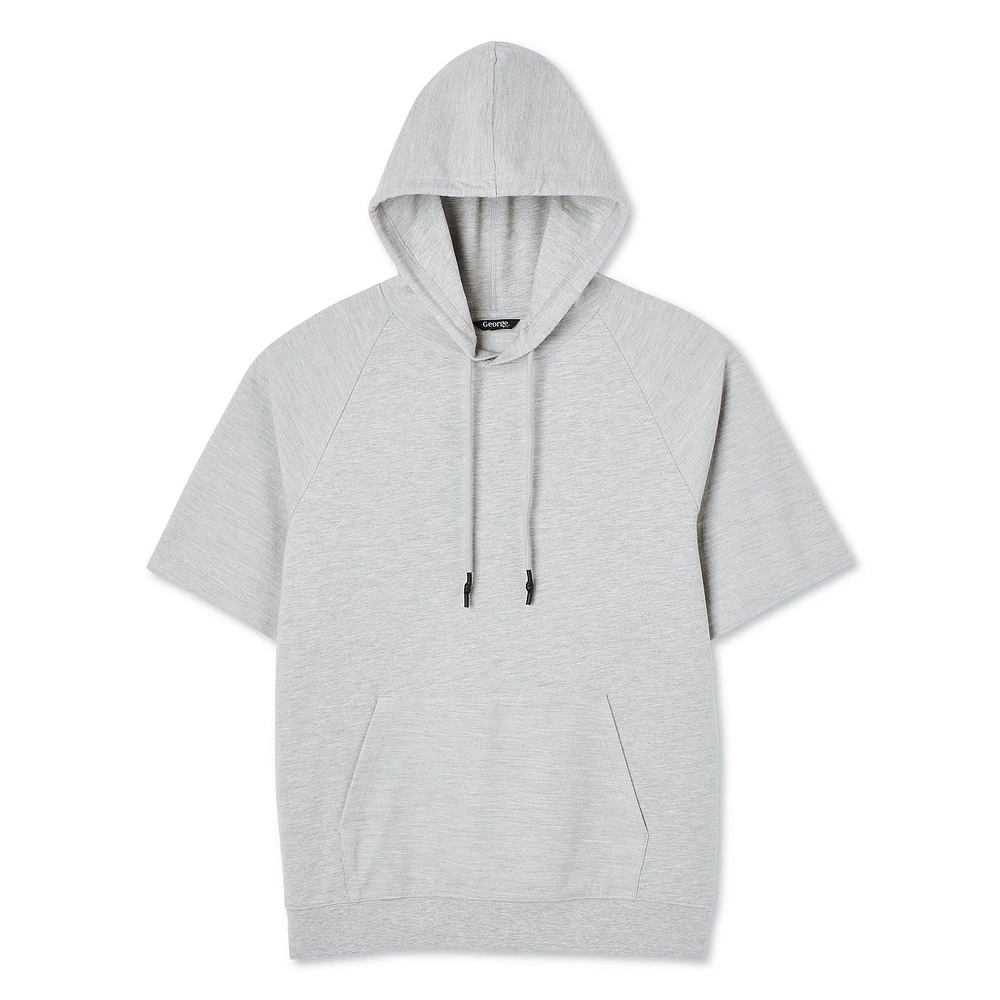 Haut à capuchon en tissu éponge bouclé George pour hommes Tailles P-2XL