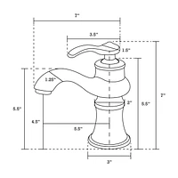 American Imaginations 59-in. W Floor Mount White Vanity Set For 3H8-in. Drilling Beige Top Biscuit UM Sink AI-24153