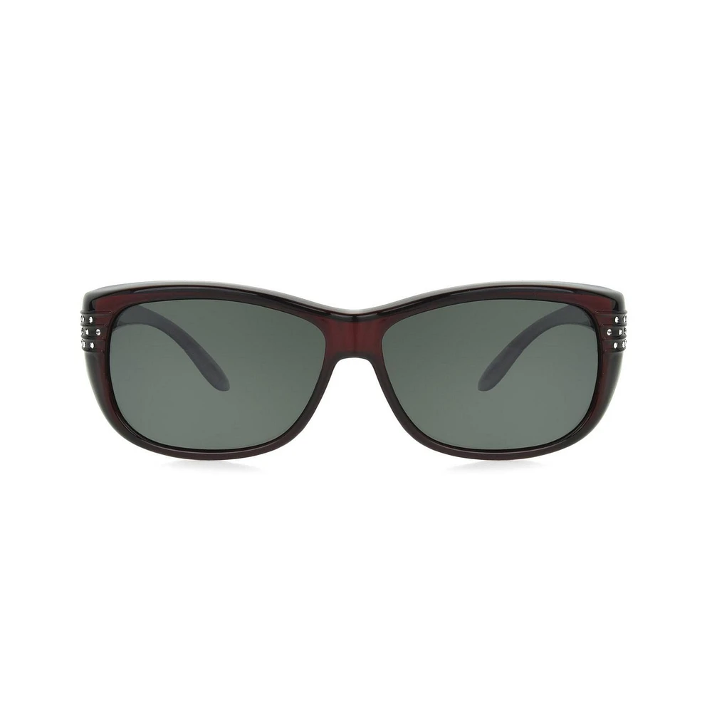 Les surlunettes de soleil FitsOver de Polar Optics