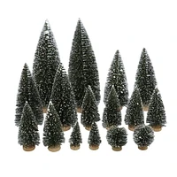 CHRISTMAS VILLAGE TREE SET, CHRISTMAS VILLAGE TREE SET 0.3(KG)