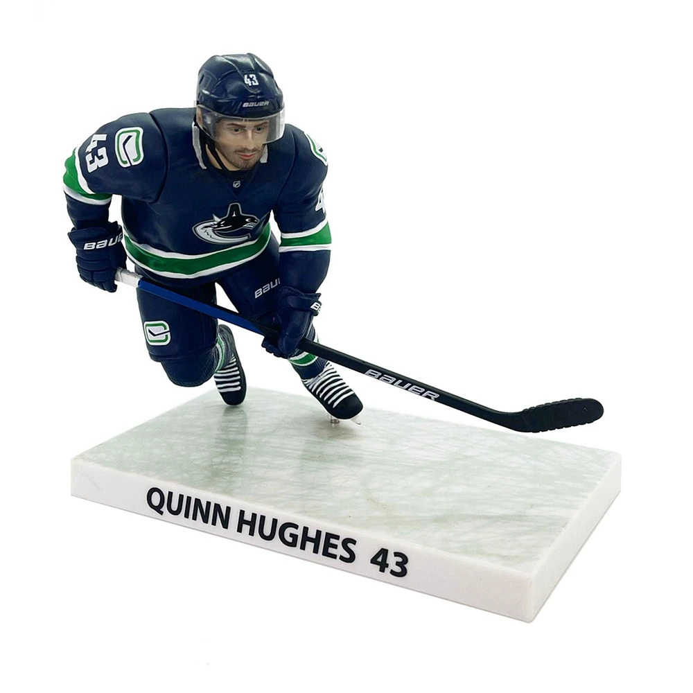 NHL Figures - Quinn Hughes - Vancouver Canucks - 6 Inch Figure, Limited Edition