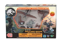 Epoch Games Jurassic World Volcano Quake Balancing Game, Tabletop Skill and Action Game, Ages 4+