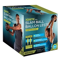 Ignite by SPRI Slam Ball, 10lb.