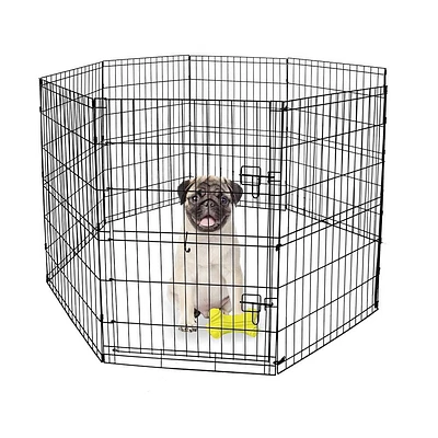 Vibrant Life Dog Pen, Indoor & Outdoor Pet Exercise Play Pen, Multiple Sizes