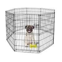 Vibrant Life Dog Pen, Indoor & Outdoor Pet Exercise Play Pen, Multiple Sizes