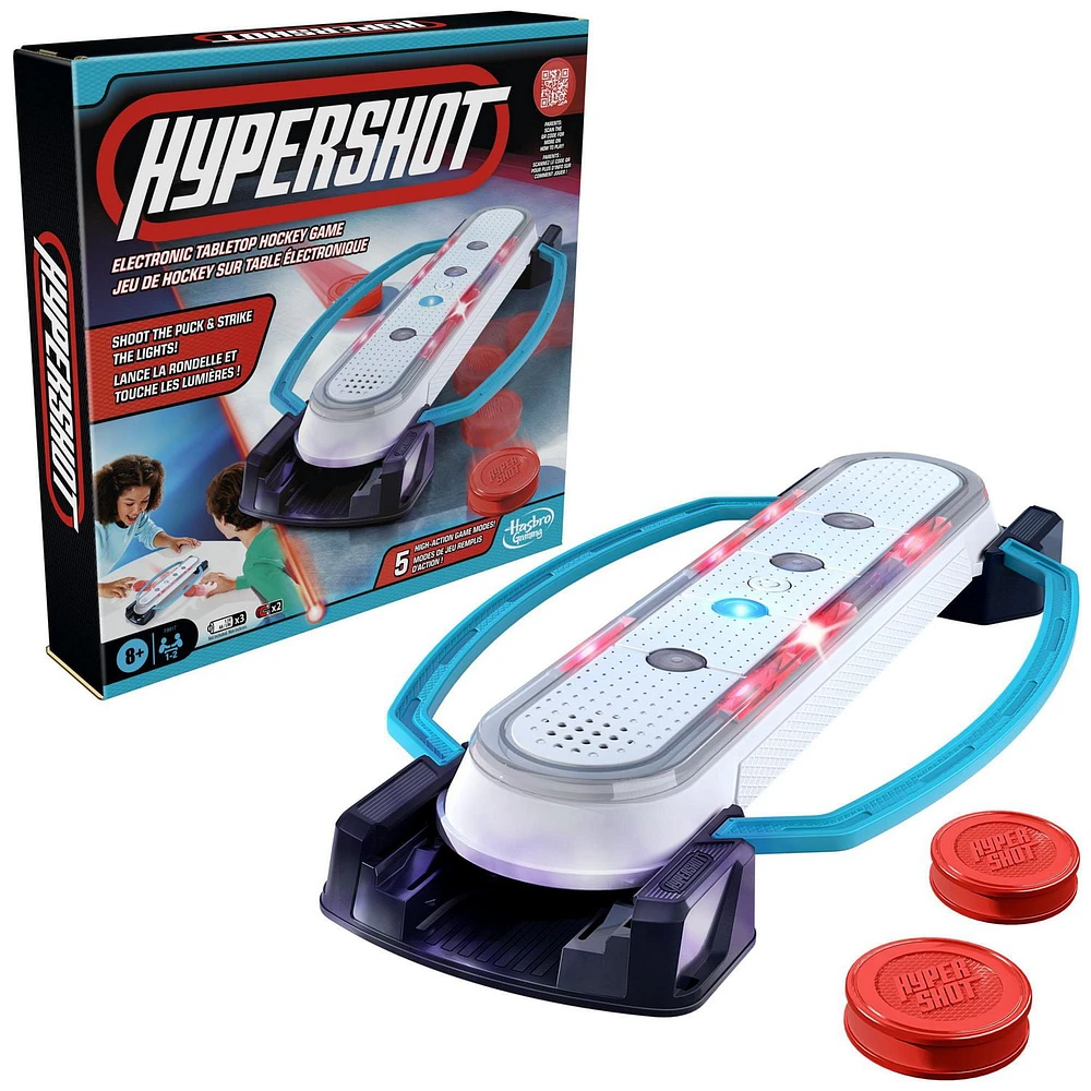 Hypershot Electronic Tabletop Hockey Game, Ages 8 and up